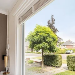 Woning | kunststof kozijnen | Creme antraciet houtnerf