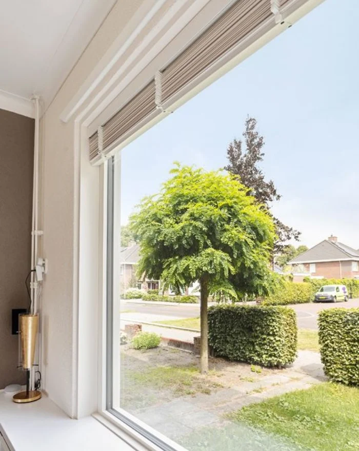 Woning | kunststof kozijnen | Creme antraciet houtnerf