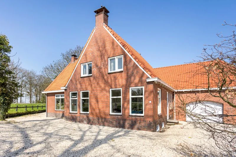 Landelijke woning | kunststof kozijnen | Glad wit