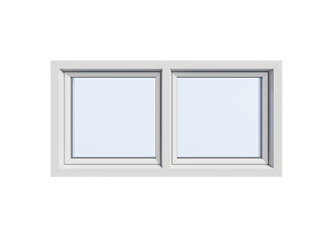 Kunststof kozijnen draaikiep 2 vaks