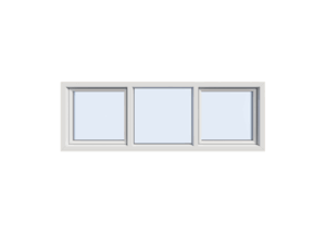 Kunststof kozijnen draaikiep 3 vaks